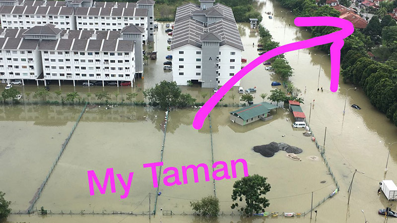 Flood Taman Mas 01