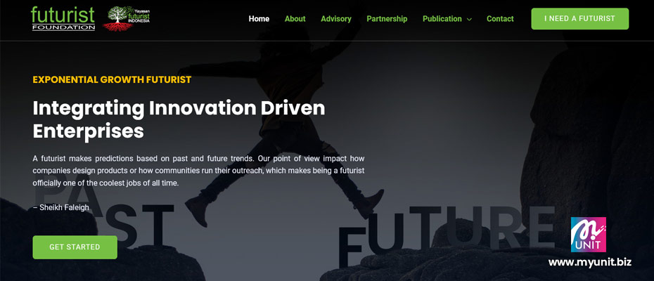 Futurist Foundation Creative Web Design